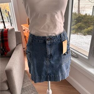 Studio Blues Denim Cargo Mini Skirt 💙